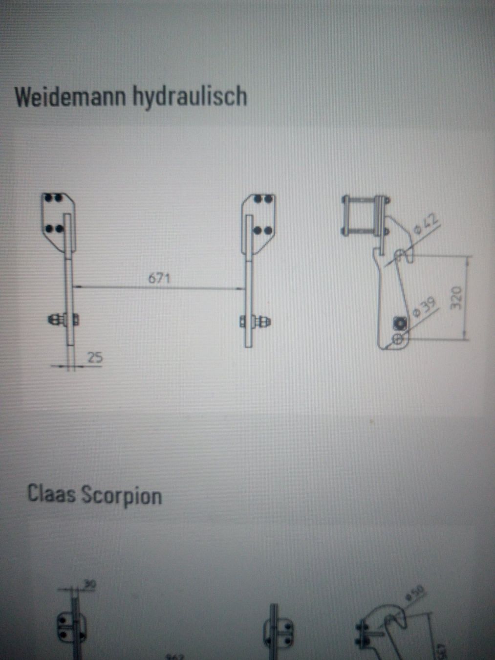 Weidemann Caricatori: Volumen Schaufel Weidemann – Usato da Rüttenen venduto da Dart4 3