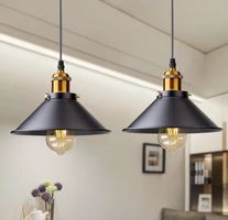 2 Stück Retro Lampe Amerikanischen industriellen