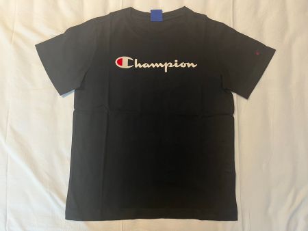 Damen / Teenager T-Shirt "Champion" Grösse S Farbe schwarz
