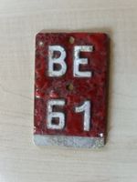 Velonummer BE61
