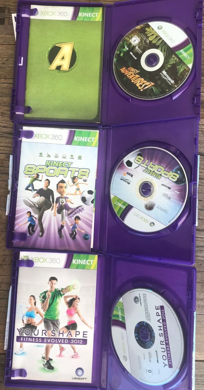 Alle DVDs: Games Kinect-Sensor - Dreierpack – Gebraucht aus Richterswil von giacometti222 2