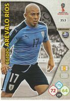 FIFA WORLD CUP RUSSIA 2018 Adrenalyn XL 353 AREVALO RIOS URU