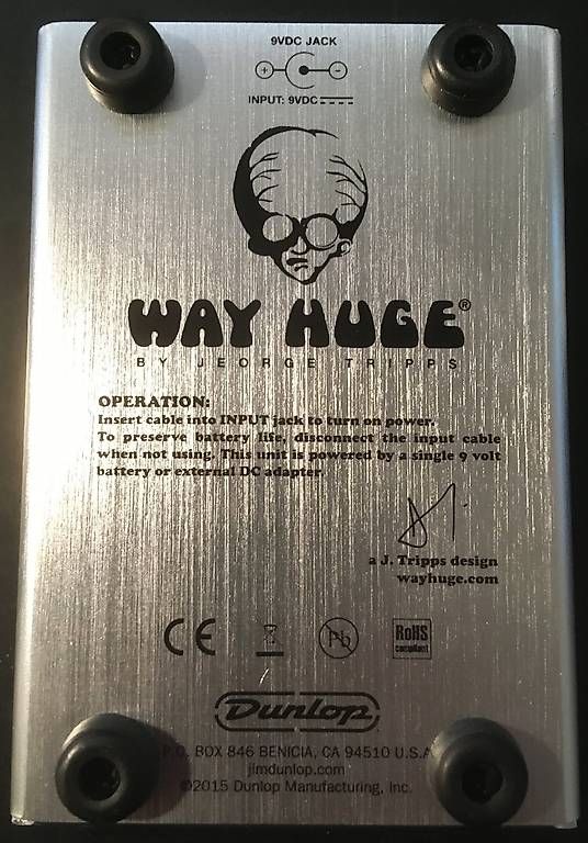 Strumenti musicali: Way Huge WHE208 Overrated Special Overdrive 2016 - Silver – Nuovo e nell'imballaggio originale da Neuchâtel venduto da Music_Avenue 1