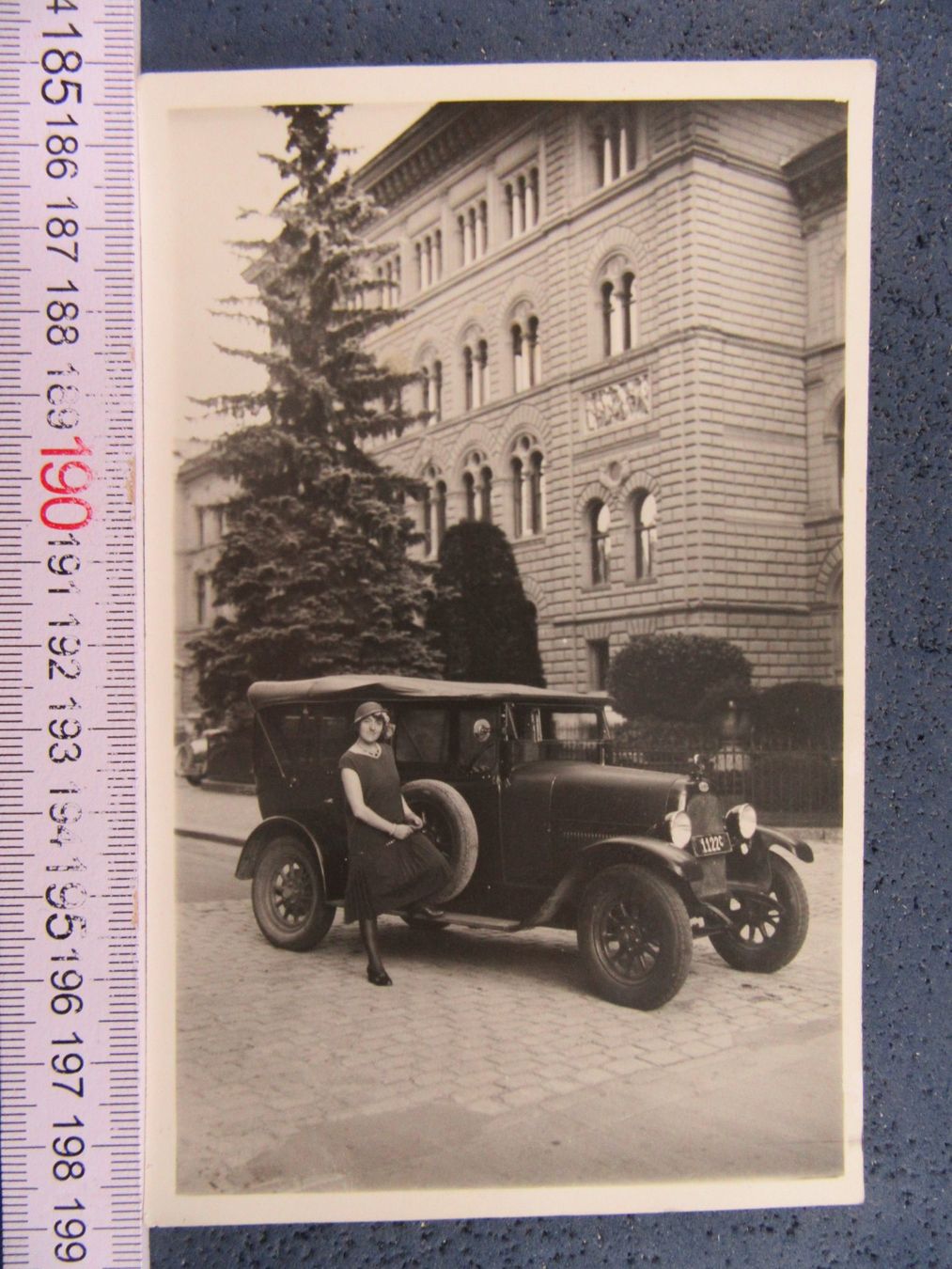 Cartoline postali: AUTO AK OLDTIMER FIAT 501 – Usato da Ettingen venduto da Hausi4711