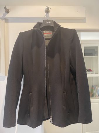 Elegante Prada Jacke/Blazer Tg. 46 Schwarz, NP 1’590.-
