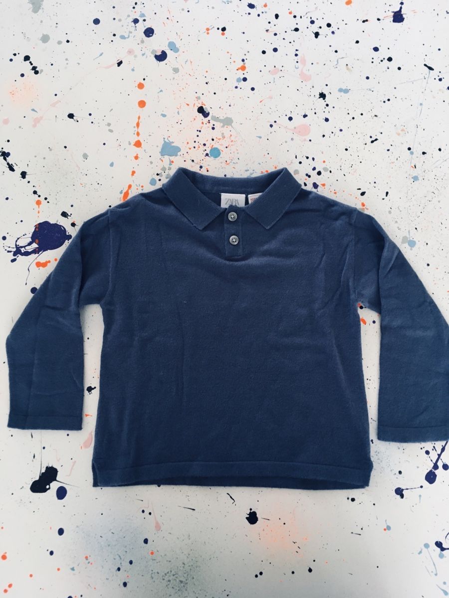 Zara Maglioni & Felpe: Kuscheliger Baumwolle Pullover in Petrol Grösse 98 Zara – Usato da Zürich venduto da cha_s85j