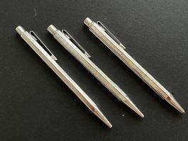 Caran d’Ache Ecridor - Set, versilbert ohne Gravuren selten!