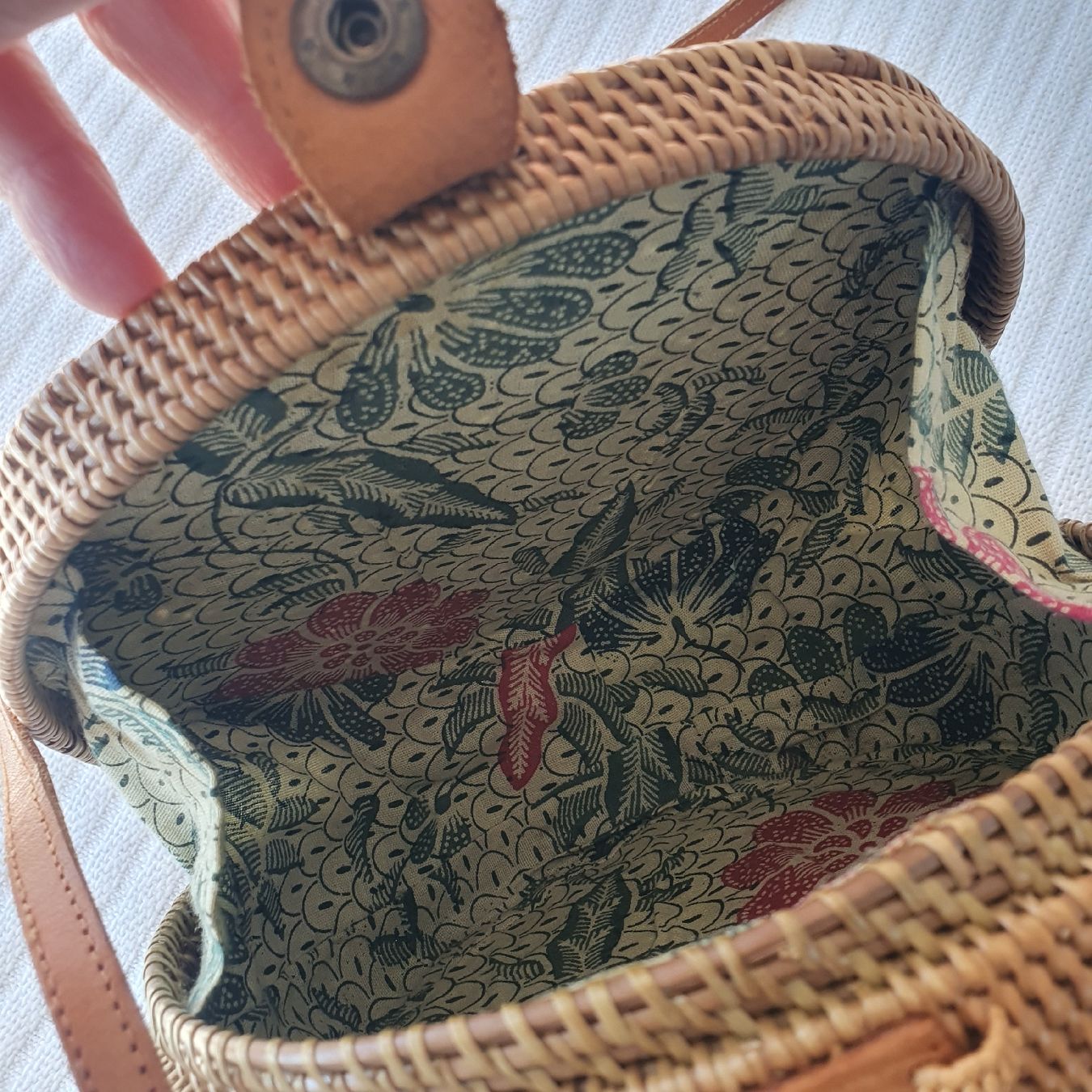 Taschen für Damen: Magnifique sac rond balinais – Neu (gemäss Beschreibung) aus Carouge GE von bub_c8hk 1