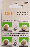 NEU  4 Stück Alk. Knopfbatterien AG2 / V396 / LR726A, CX59
