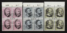 1974 4er-Block Serie 100 Jahre Weltpostverein ETS