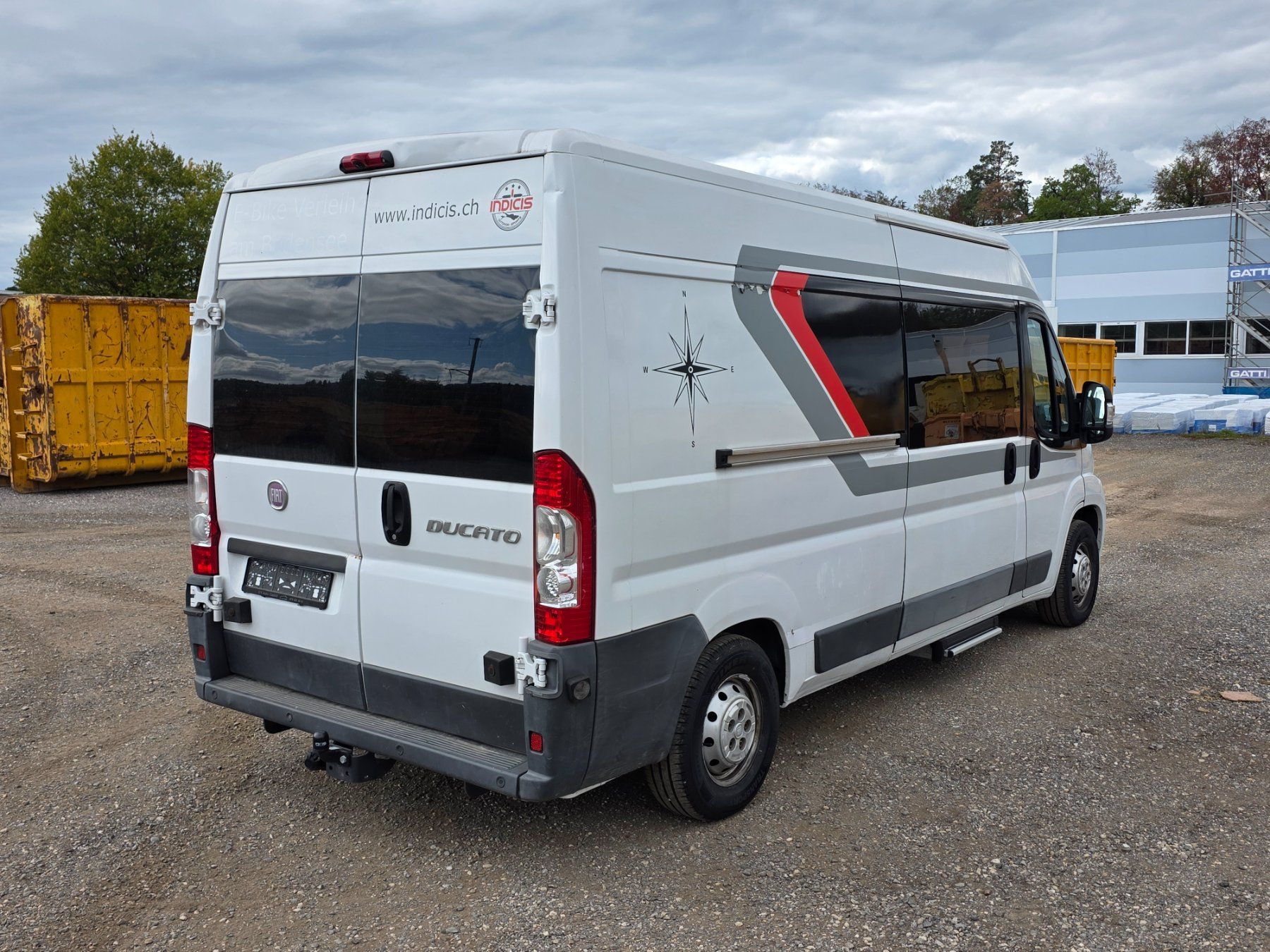 Fiat Veicoli da campeggio: Fiat Ducato 150 2,3 JTD Camper VAN – Usato da Aarberg venduto da power80 3