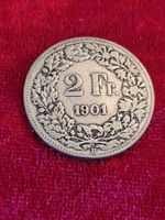 2 Franken 1901 selten!
