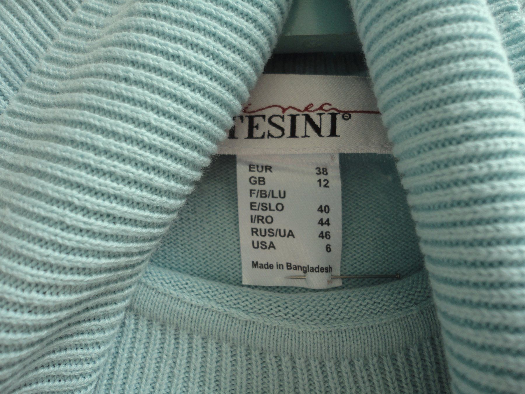 Pullover & Sweatshirts: Damen Rollkragenpullover 100% Baumwolle linea Tesini Gr. 38 – Gebraucht aus zürich von parts5060 1