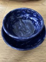 Unique Indigo Glazed Ceramic small Bowl Set - Modern Desig