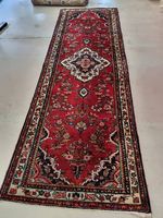 112x330 Orientteppich Handeknüpft Gereinigt