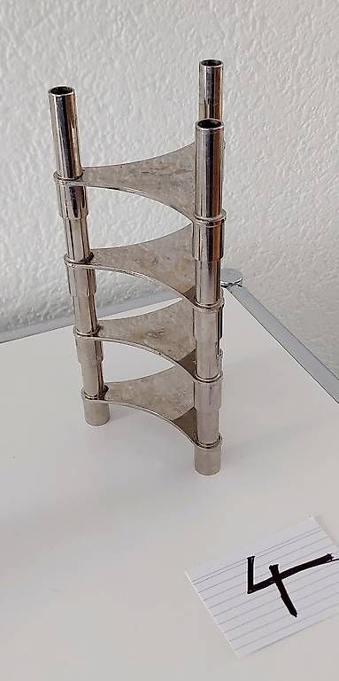 Portacandele: 4 Bmf Nagel Quist Kerzenhalter – Usato da Gwatt (Thun) venduto da ARC_TERYX 2