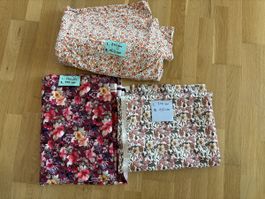 Jersey Stoff-Paket Blumen