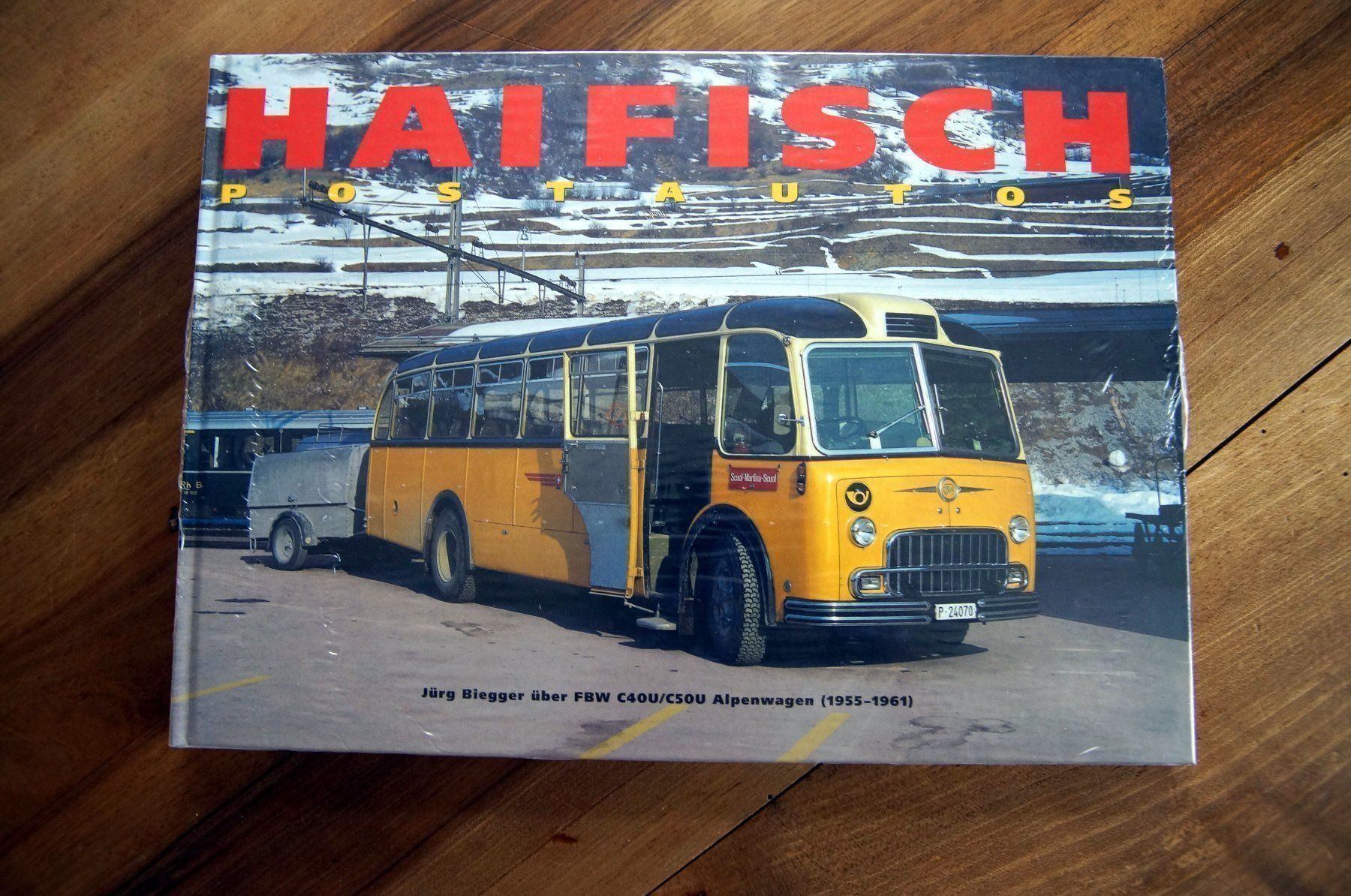 Livres: Haifisch Postautos - Jürg Biegger – Neuf avec emballage d'origine à Schönenwerd par Steidi