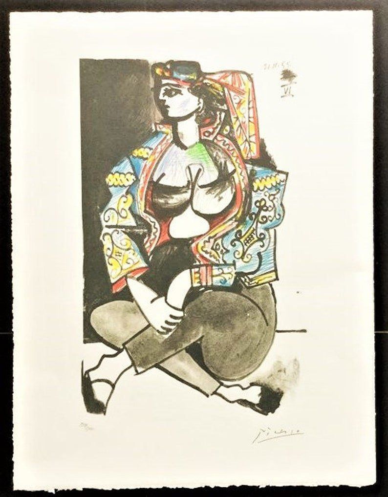 Grafica & Litografie: Pablo Picasso (nach) Lithographie – Usato da Ponte Tresa venduto da 11GalleriaAlterEgo11 1
