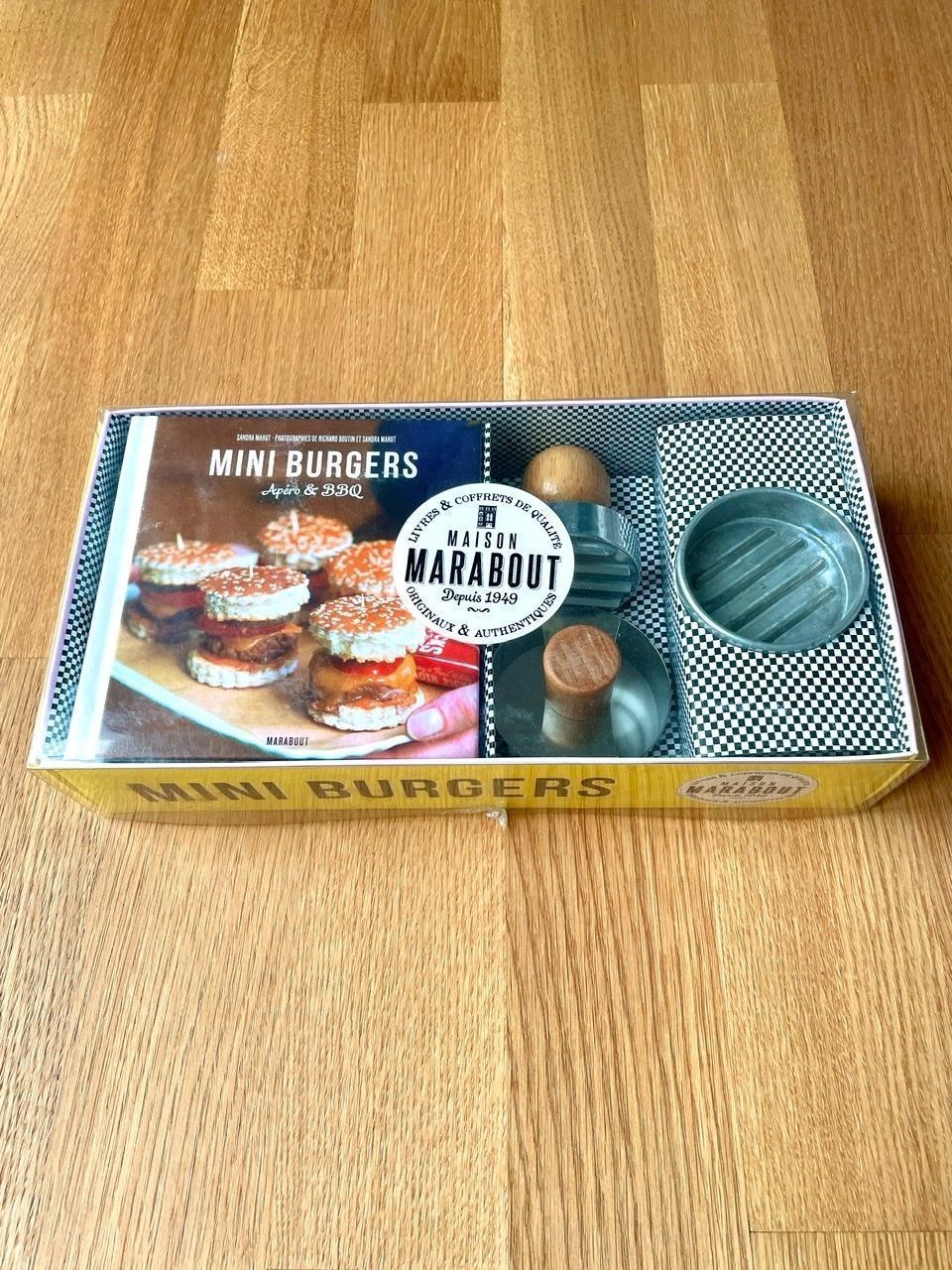 Bastelsets: Marabout Mini-Burger-Set und Kochbuch – Gebraucht aus Basel von ece2108