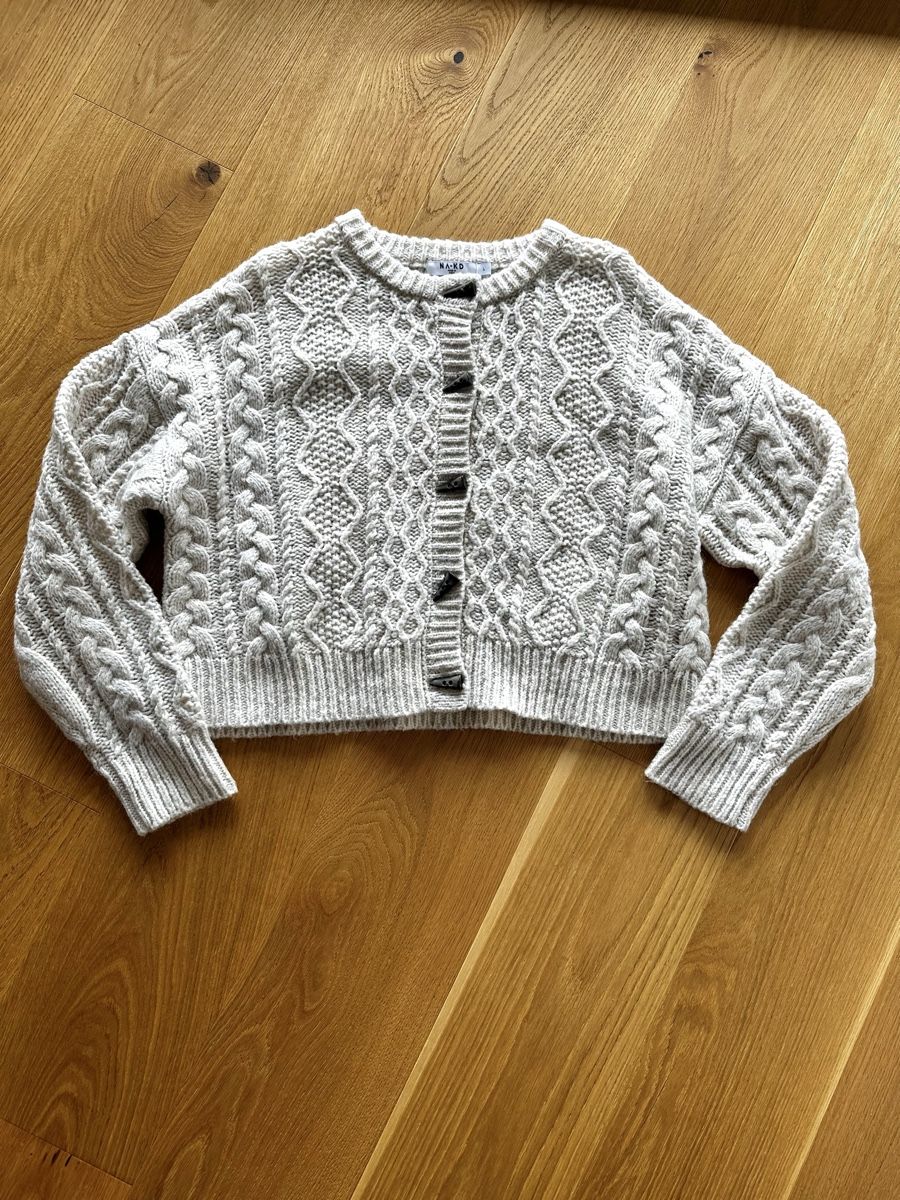 Na-kd Giacche: Strickjacke mit Zopfmuster Grösse L – Usato da Dielsdorf venduto da mw_906
