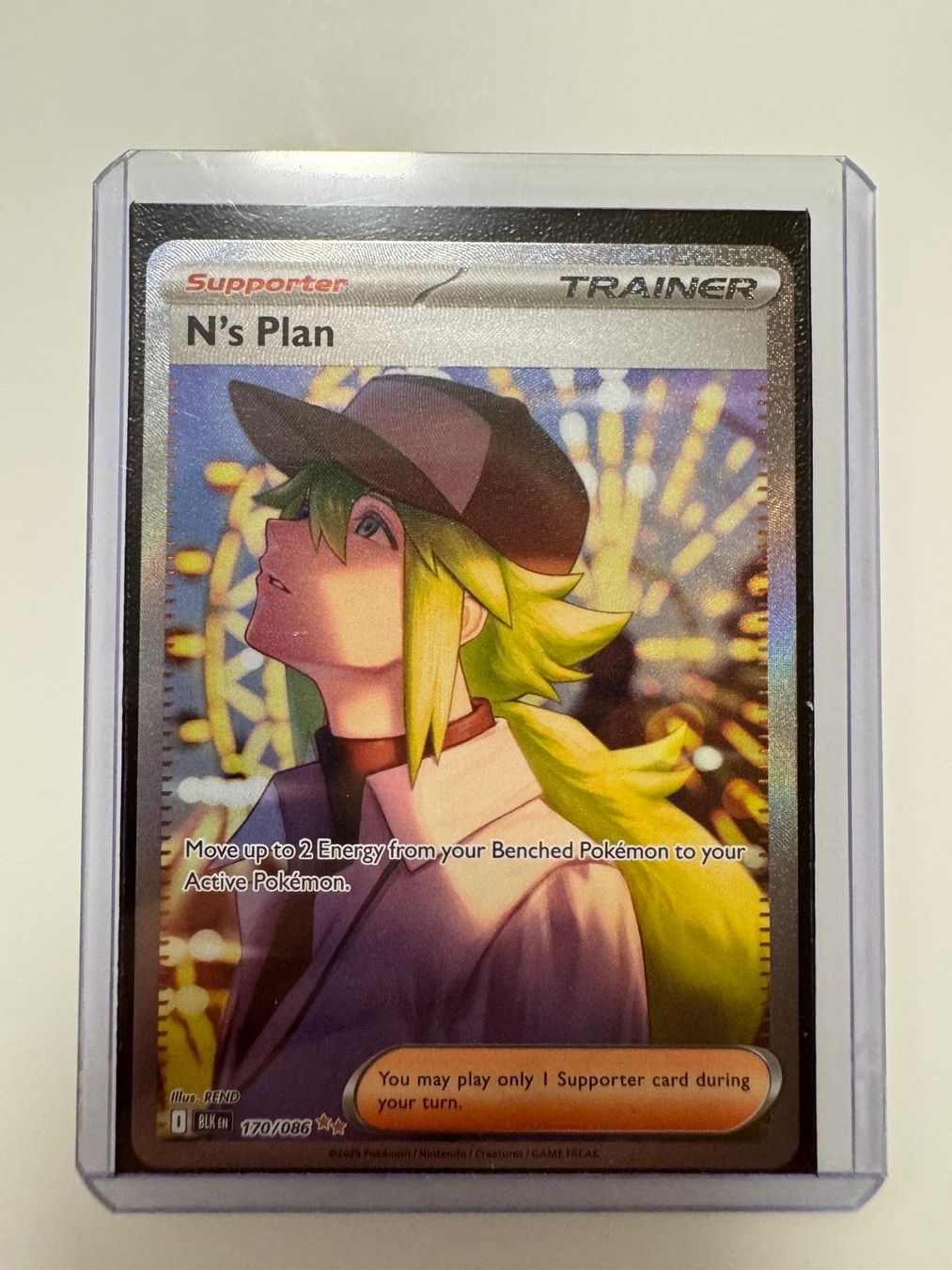 Pokémon Carte collezionabili: N's Plan | SIR | BLK 170/086 | EN – Usato da Spreitenbach venduto da Snacky96