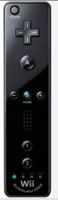 Nintendo Wii Remote Controller in Schwarz (Wii MotionPlus)