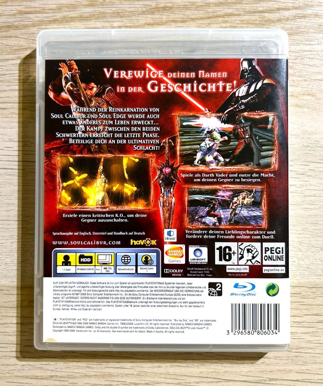 Sony Giochi: Soulcalibur IV PS3 – Usato da St. Gallen venduto da Alpine.Arcade 1