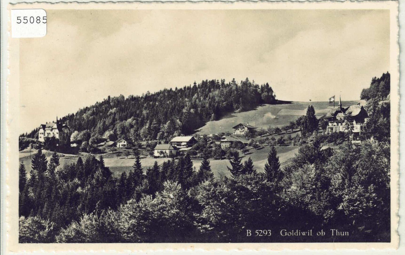 Cartoline postali: Goldiwil ob Thun – Usato da Ettingen venduto da Kartenplanet