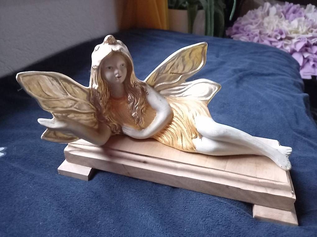 Statuette: Engel vergoldet – Usato da Au SG venduto da Dhana03 2