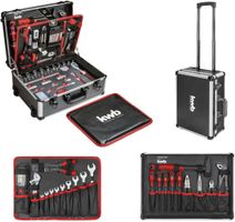 Werkzeugkoffer Trolley-Funktion 175-teil 175-teilig gefüllt