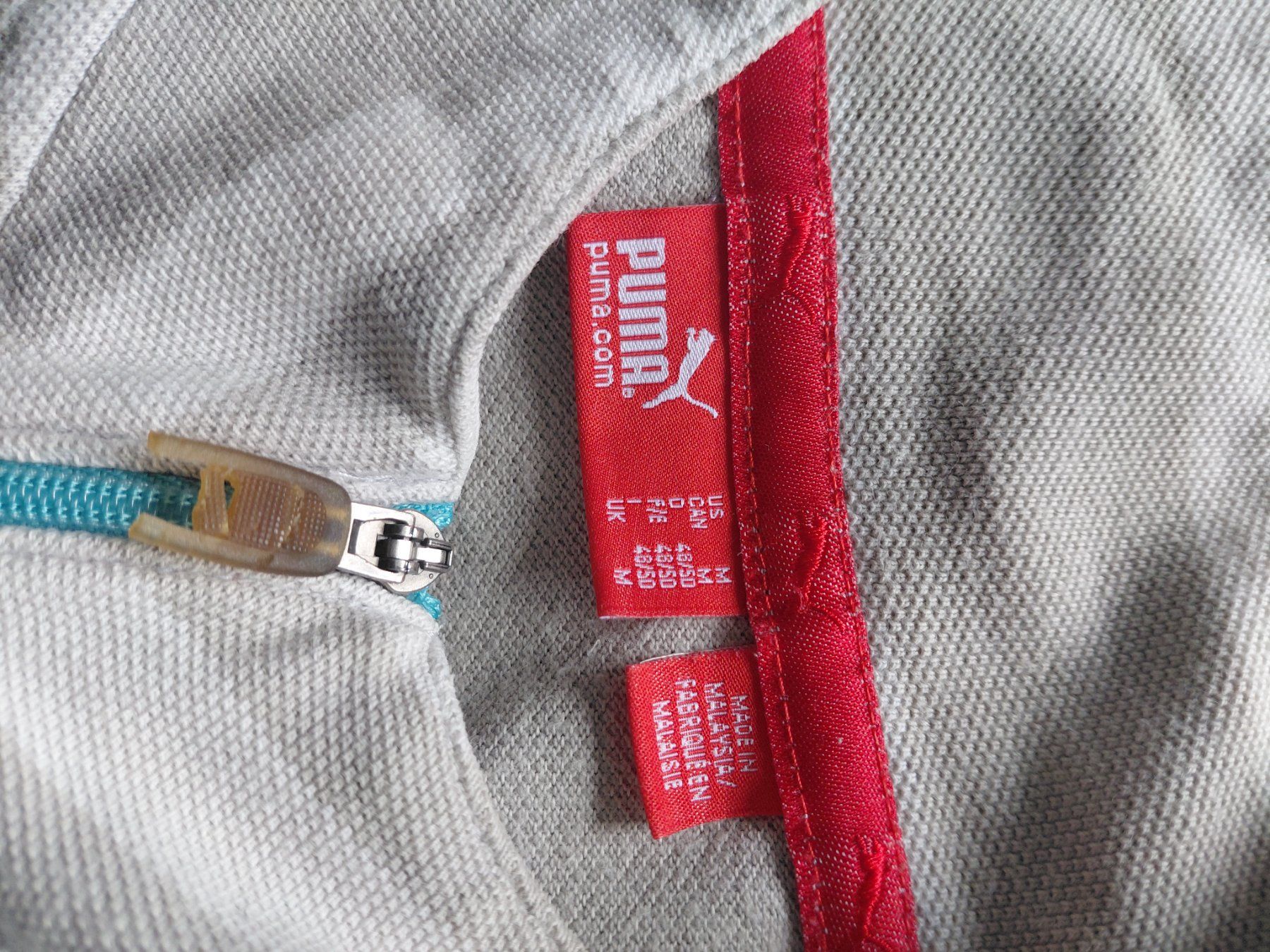 Puma T-shirt: Pull à manches longues Puma gris rayé taille M bon état – Usato da St-Prex venduto da Nana_luc22 1