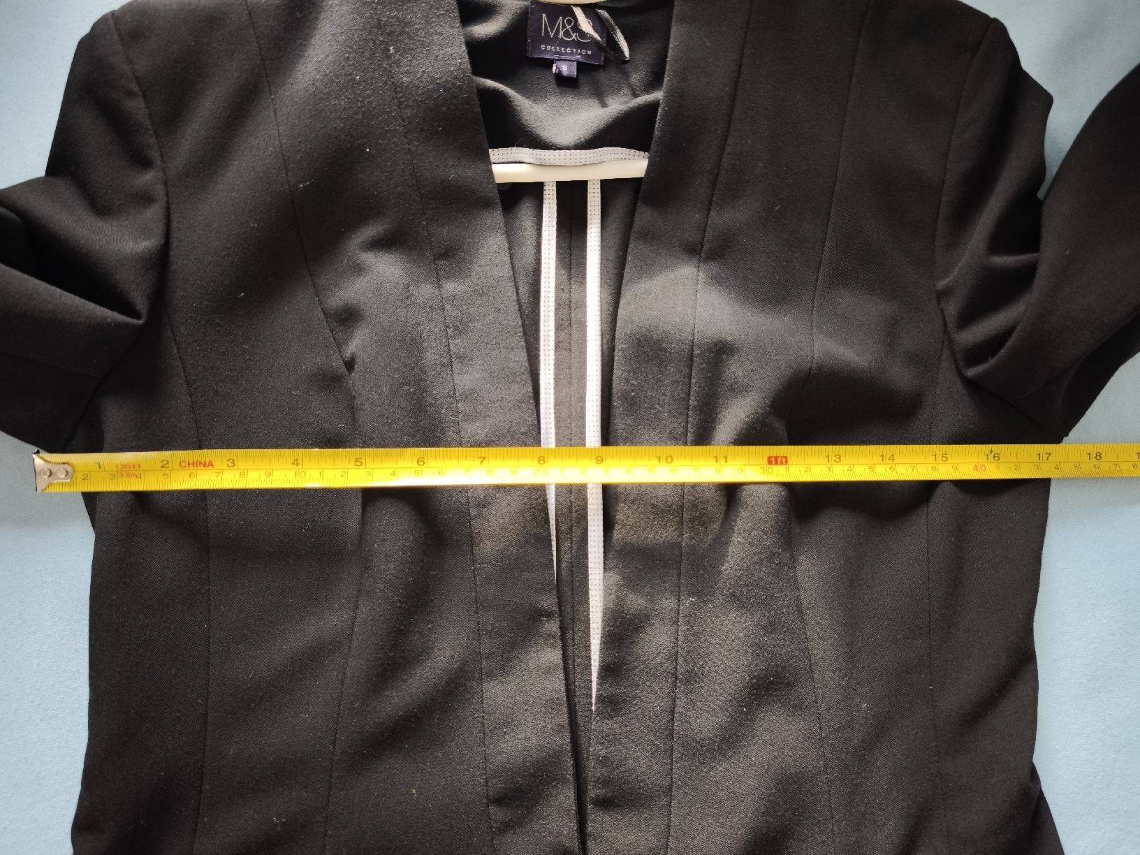 Completi & Tailleur: M&S Collection Black light Blazer, Size 8 – Usato da Sursee venduto da Re.joy 7