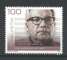 2011, Sondermarke 100. Geburtstag Paul Burkard **