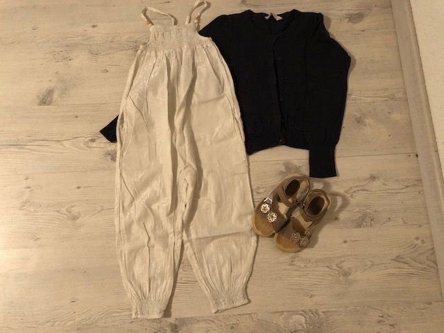 Kleiderpakete & -sets: Jumpsuit Set Gr. 116 Sandalen Gr. 30 – Gebraucht aus Rorbas von binajas 2