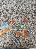 Baustellen Magnet