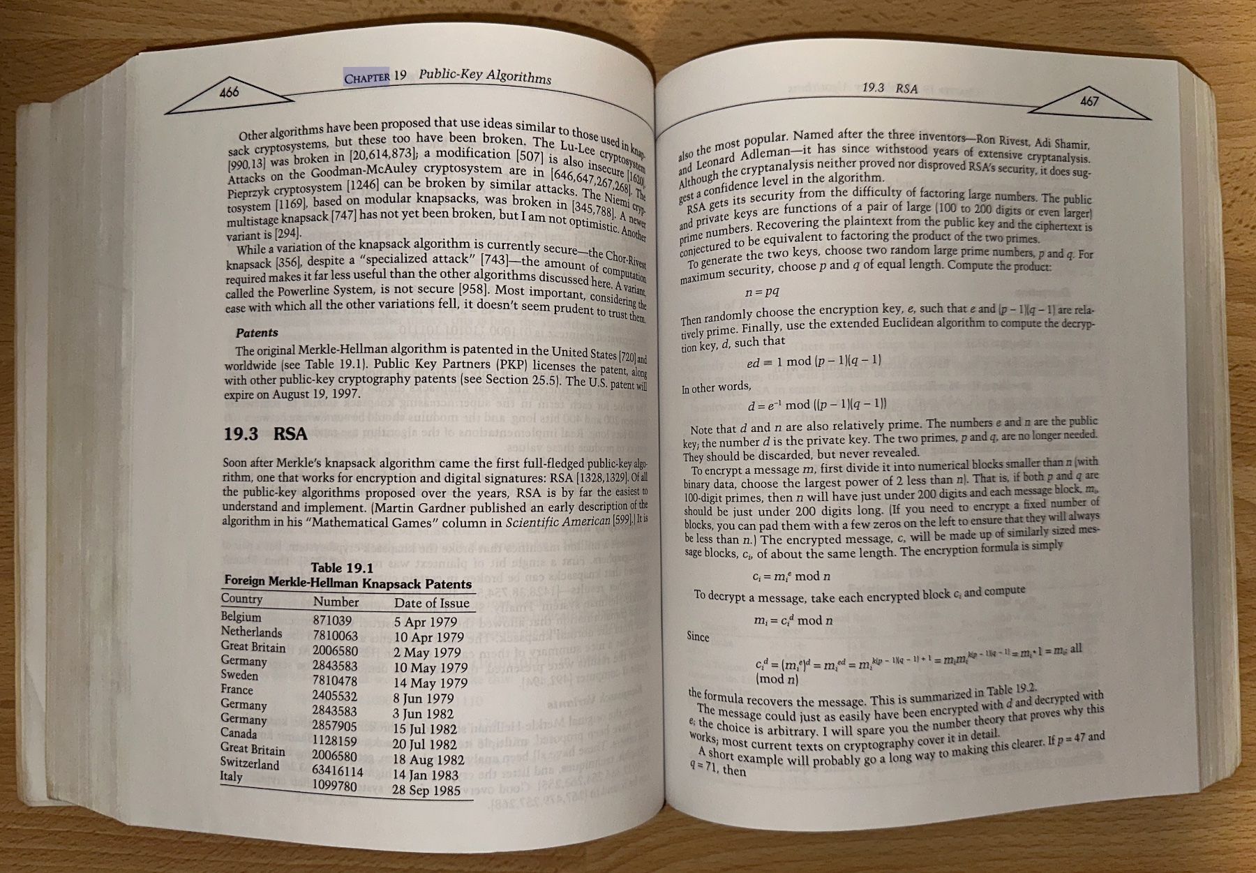 Bücher: Applied Cryptography, 2nd edition – Gebraucht aus Zürich von mdp3 1
