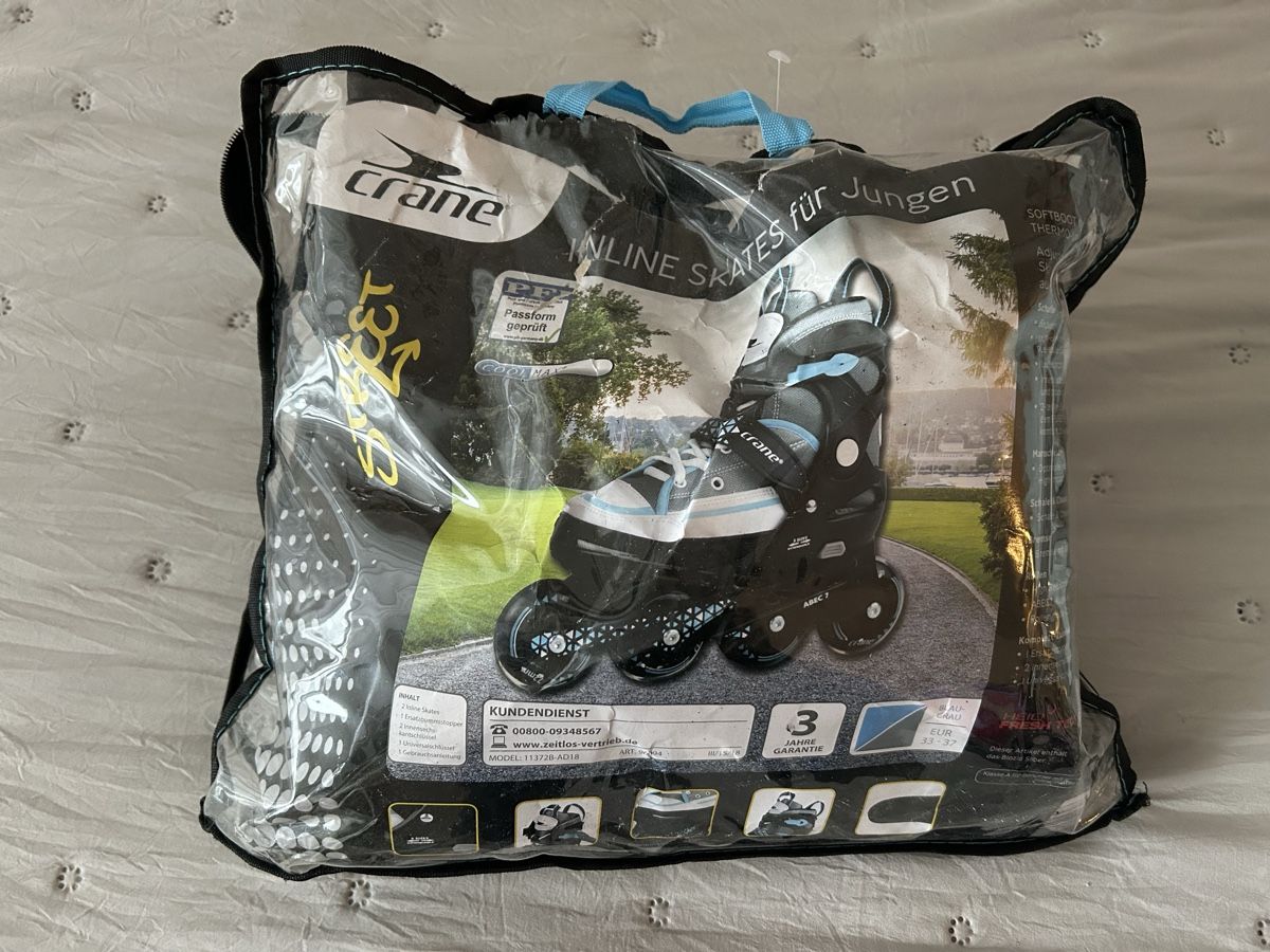 Inline-Skating & Rollschuhe: Crane Kinder Inline Skates, verstellbar, Gr. 33-37 – Gebraucht aus Wolhusen von eve_m6cg 3