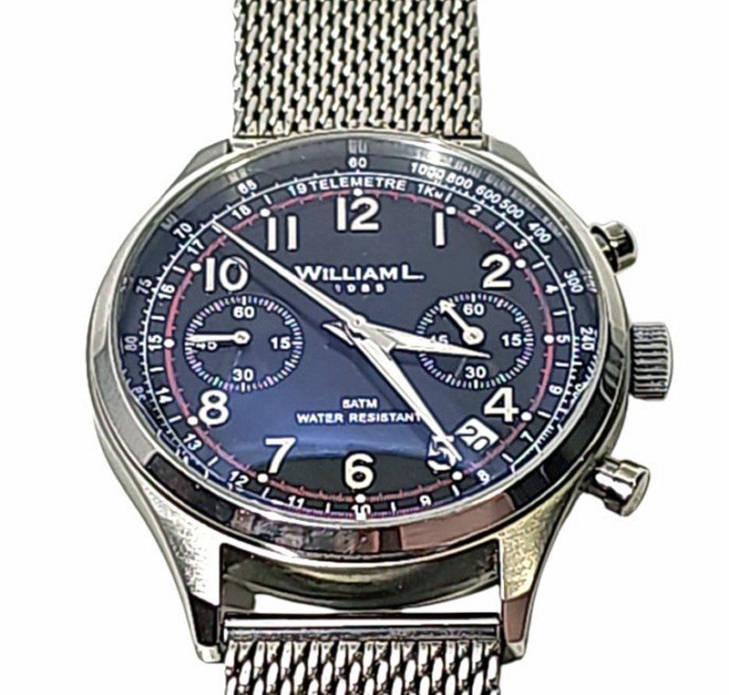 Orologi: Armbanduhr Chronograph "William L" – Usato da Zug venduto da urzeit 3