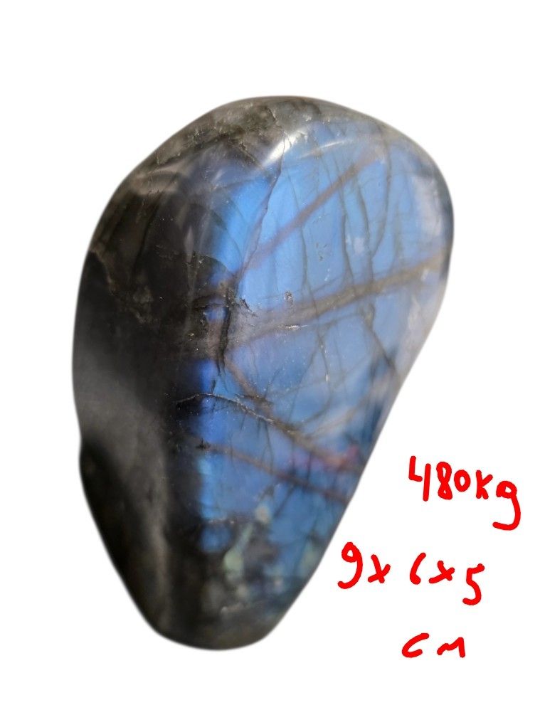 Edelsteine: Lot de 8 labradorites  – Neu (gemäss Beschreibung) aus Vernier von 19p_6hxp 5