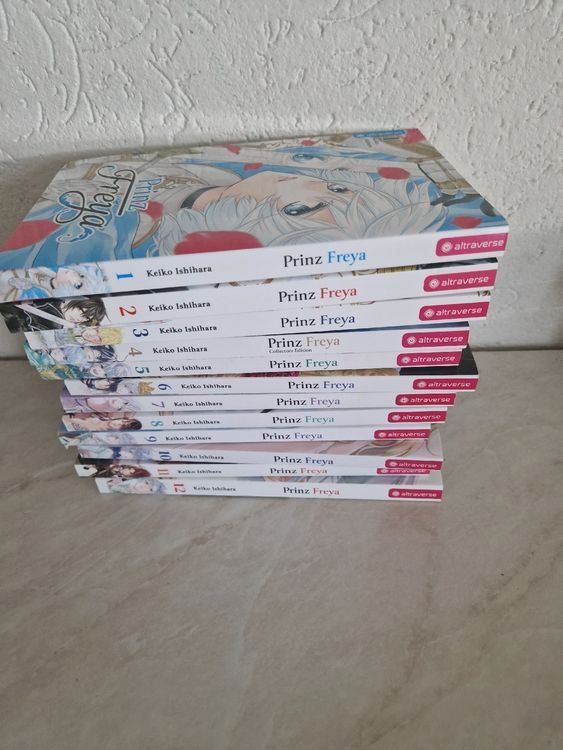 Fumetti: Prinz Freya 1-12 + Mini Artbook – Nuovo (secondo la descrizione) da Basel venduto da Merce1 1