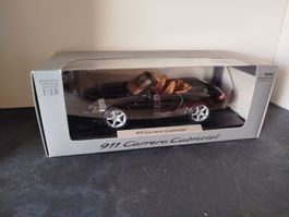 Porsche 911 Carrera Cabriolet, 1:18, état neuf!