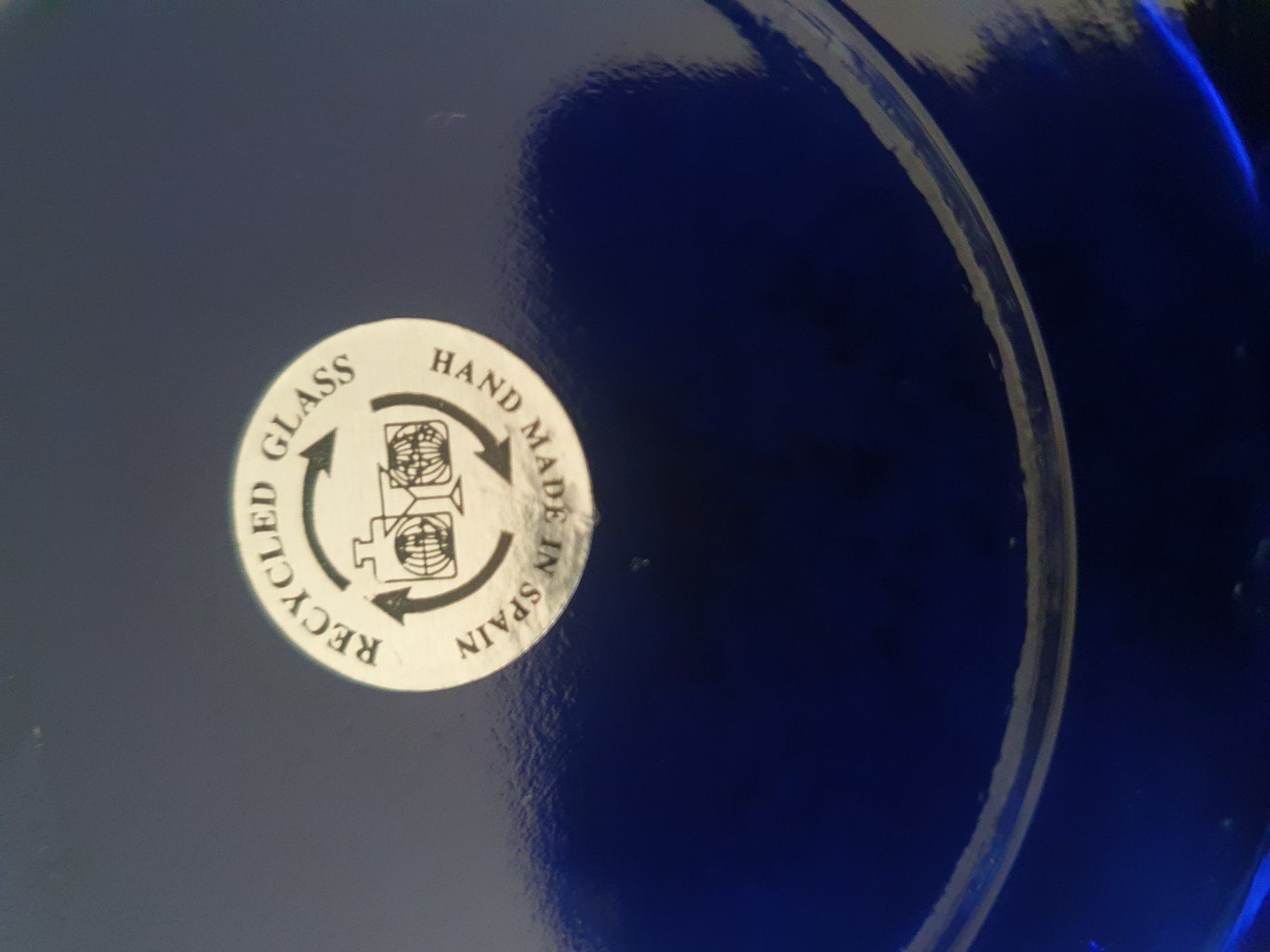 Bicchieri: blaue Glasschale – Usato da Reinach venduto da 3Guggerli 7
