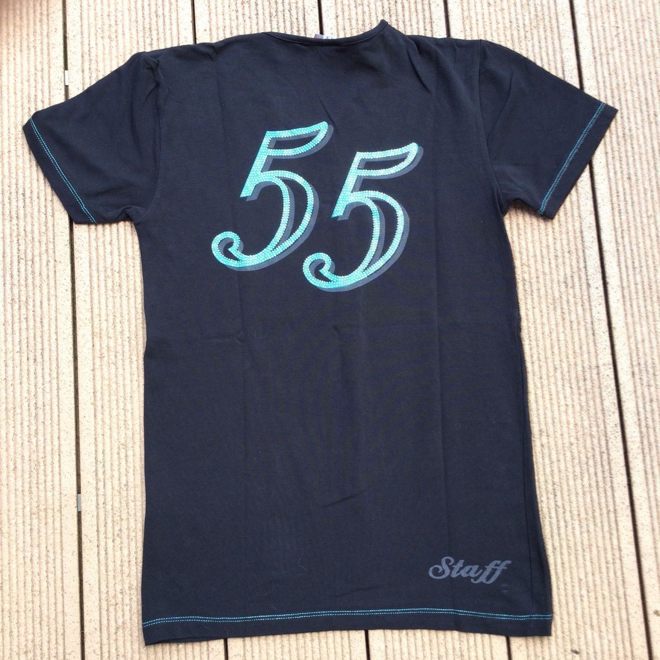 T-shirt: T-shirt noir marque STAFF LABEL 55 – Nuovo e nell'imballaggio originale da Agiez venduto da chouchanelle 7