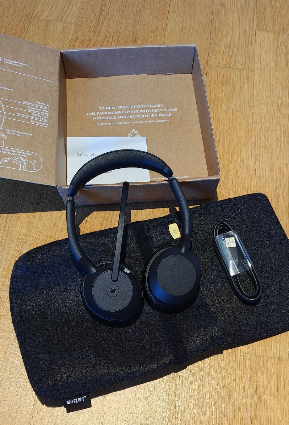 Jabra Cuffie: Jabra Evolve 55 + Link390a MS Stereo – Nuovo (secondo la descrizione) da Muri b. Bern venduto da sbe_9qfz