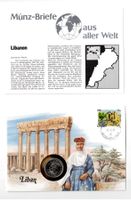 Libanon_1987_Münzbrief mit Beschreibung
