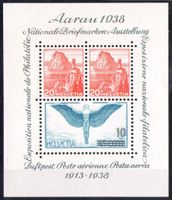 1938, W11** Block Aarau postfrisch (14139)