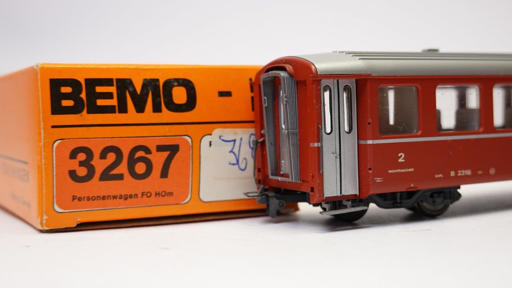 E13 Bemo RhB Personenwagen B 2316 Rot | Bastelware | Kaufen Auf Ricardo