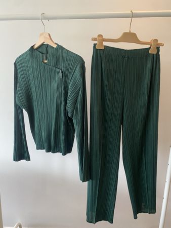 Issey Miyake Pleats Please Suit