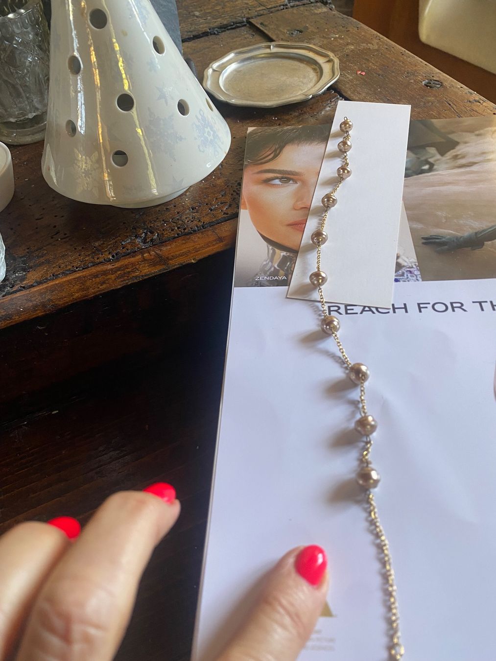 Anhänger: Collier  avec perles – Gebraucht aus Belmont-sur-Lausanne von chu_vxf5 1